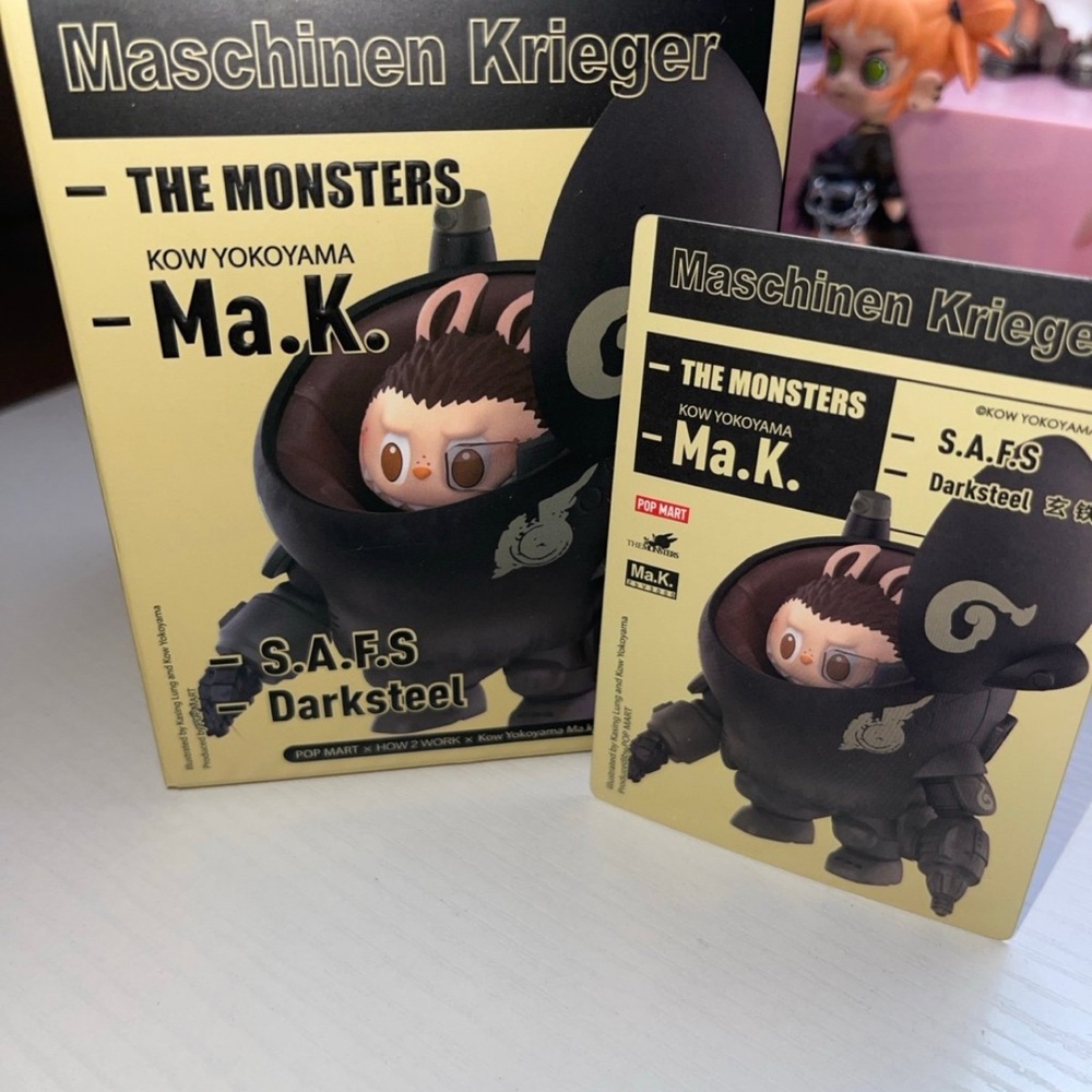 THE MONSTERS X KOW YOKOYAMA MA.K series S.A.F.S Darksteel